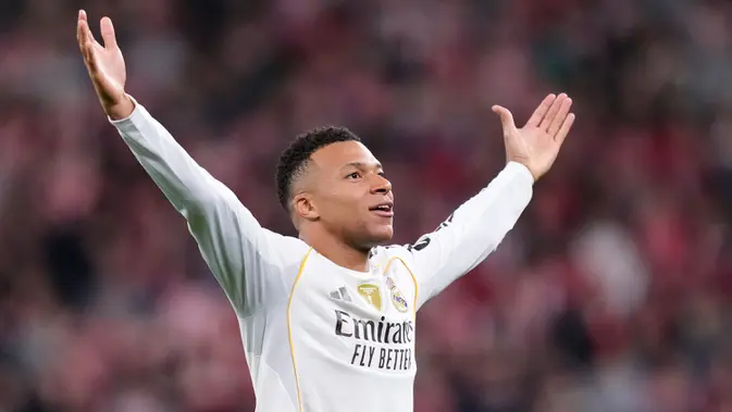 Brace Mbappe Antar Real Madrid Menang 3-1 di San Mames