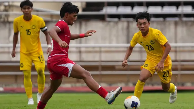Indonesia U-20 Tahan Malaysia 1-1 di Kualifikasi Piala Asia