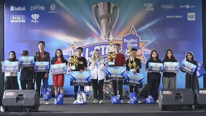 All-Stars HYDROPLUS 2025/2026: Drama 10 Gol dan Hat-trick