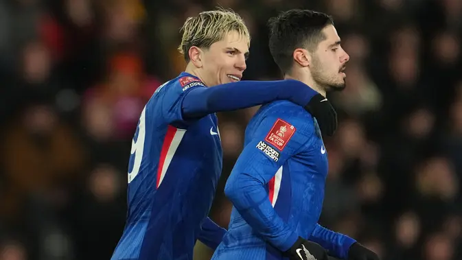 Garnacho Cetak Gol, Chelsea Lolos ke Putaran Kelima Piala FA