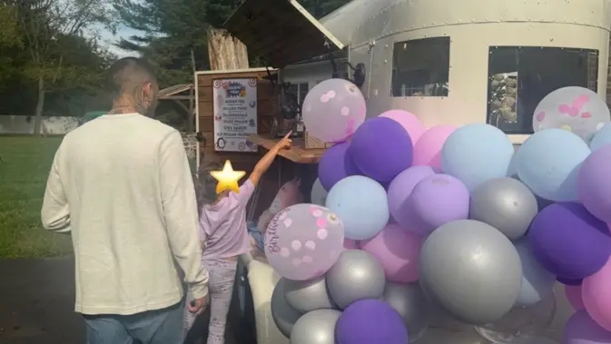 Zayn Malik Rayakan Ultah Keenam Khai dengan Pesta Penuh Warna