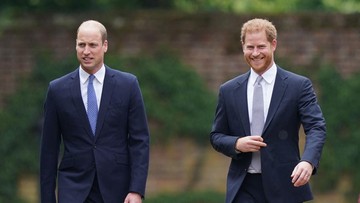 Raja Charles III Rancang Pertemuan Damai William dan Harry untuk Diana