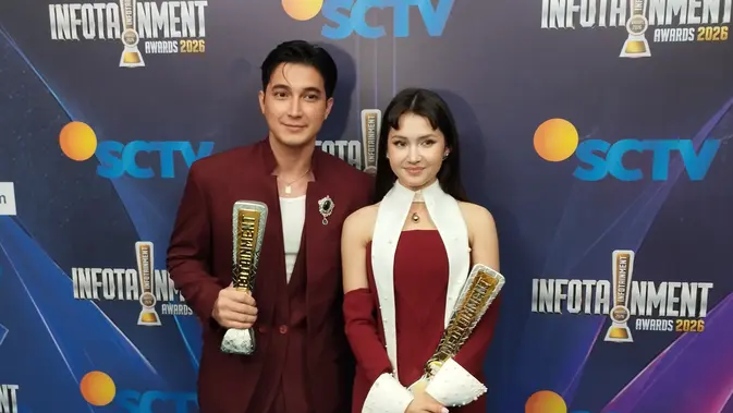 Sandrina Michelle dan Junior Roberts Terkejut Raih Pasangan Favorit