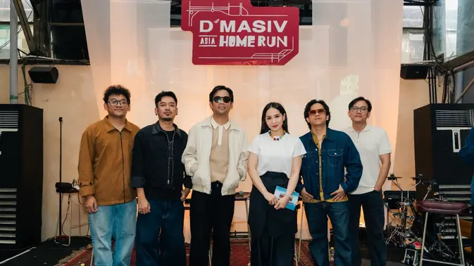 Nagita Slavina dan D'MASIV Berbagi Hangat di Asia Home Run