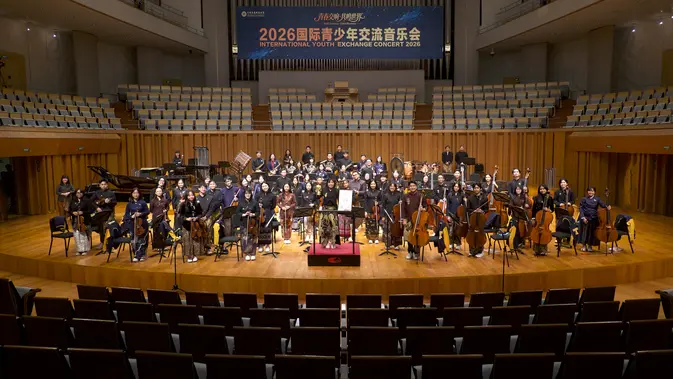 Orkestra Muda TRUST Ukir Prestasi di Panggung Beijing