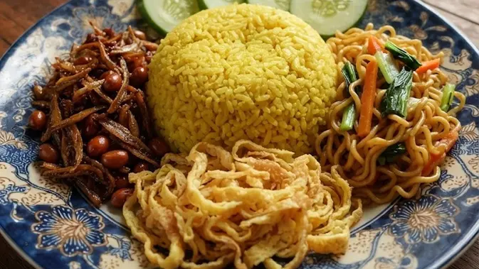 Kisah Nasi Kuning Teri Kacang, Pulen Gurih dari Dapur Rumah