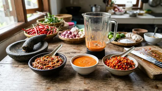 Tiga Cara Mengolah Sambal dan Rahasia di Baliknya