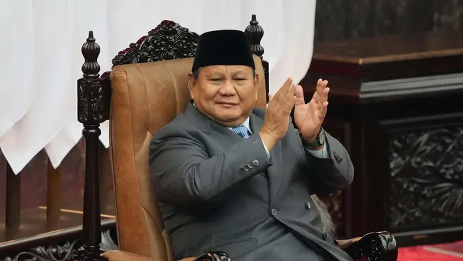 Langkah Prabowo di Gedung Nusantara Mengisahkan Tanggung Jawab Baru