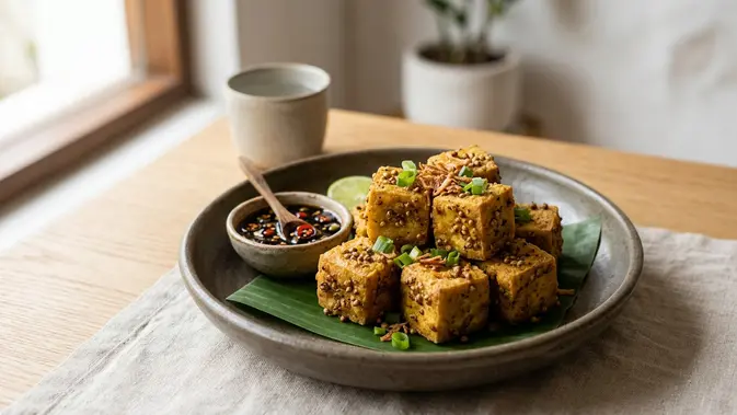Dari Wajan Sederhana, Tahu Goreng Bumbu Ketumbar Menopang Mimpi Ayah