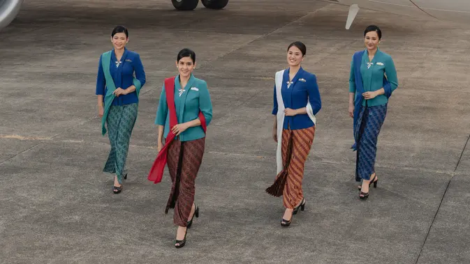 Di Balik Seragam Baru Pramugari Garuda: Benang Cinta untuk Indonesia