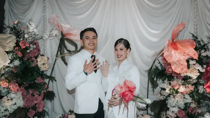 Makeup Clean Look Adhisty Zara di Hari Pernikahan, Natural dan Elegan