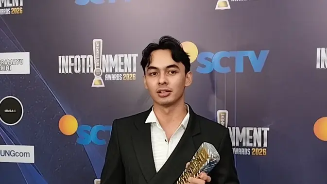 Fattah Syach Raih Most Charming Male Celebrity di Infotainment Awards 2026