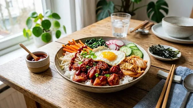 Dari Dapur Kecil, Semangkuk Nasi Gochujang yang Menyelamatkan Keluarga
