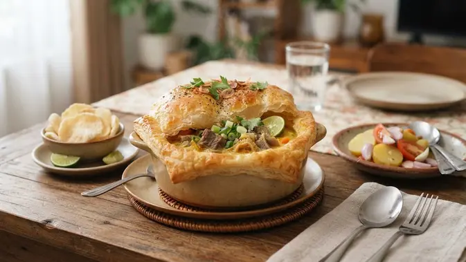 Ketika Soto Betawi Bertemu Pastry, Resep yang Menghangatkan