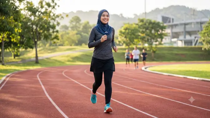 Rok Legging Nyaman, Titik Balik Semangat Olahraga Muslimah