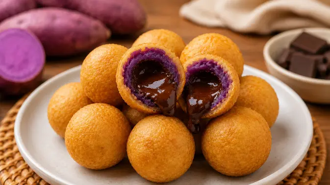 Bola-bola Ubi Coklat Lumer, Kehangatan Sederhana dari Dapur Rumah
