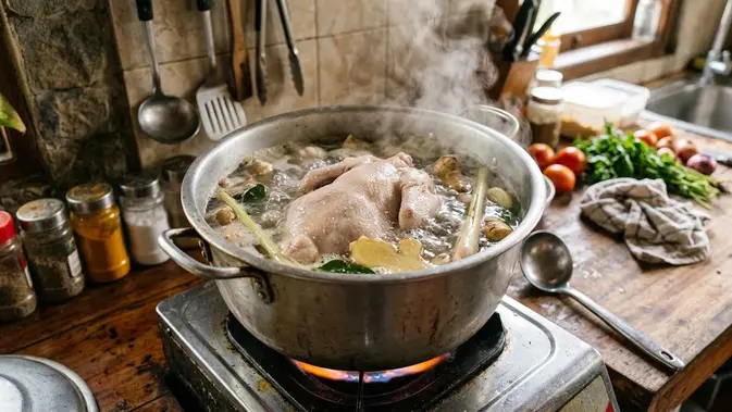Busa Saat Rebus Ayam: Ini Penyebab dan Cara Mengatasinya