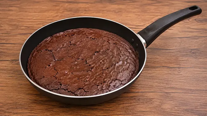 Dari Teflon Hadiah Pernikahan, Lahir Brownies Cokelat Penuh Mimpi