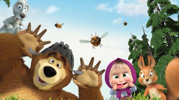 Ukraina Menjatuhkan Sanksi terhadap Animasi Masha and the Bear