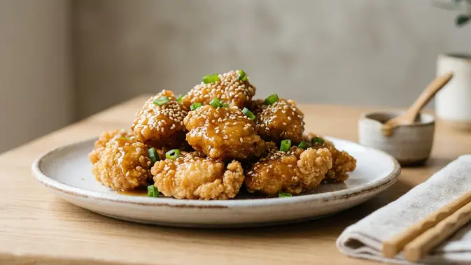 Ketika Dapur Kecil Itu Menghadirkan Ayam Crispy Saus Madu