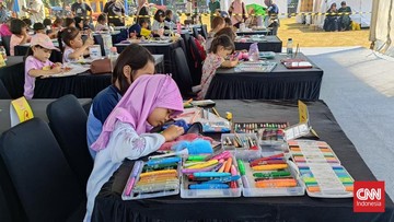 Saat Warna Ceria Anak-anak Menyalakan Semangat di TRANS TV Festival