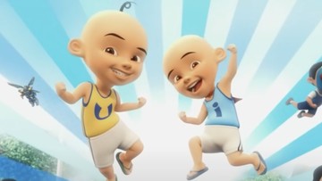 Upin dan Ipin Sampaikan Ucapan Selamat Kemerdekaan untuk Indonesia
