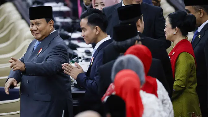 Momen Mengharukan Prabowo-Gibran di Sidang Tahunan MPR
