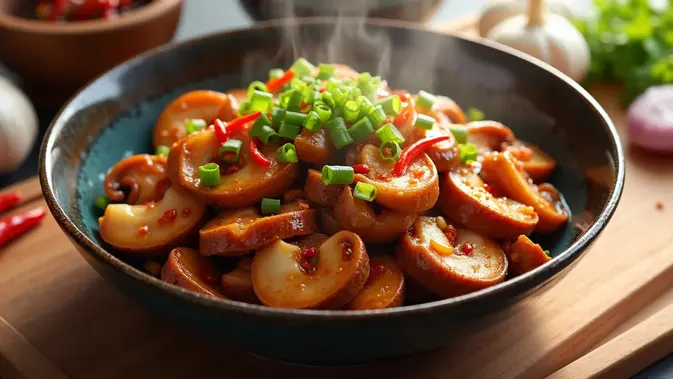 Jamur Tiram Saus Tiram: Hidangan Sederhana yang Menghangatkan Hati Keluarga