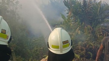 Kebakaran Dekat Stasiun Kampung Bandan Dipicu Puntung Rokok, KRL Kembali Normal