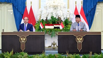 BARU SAJA: Prabowo dan El-Sisi Kecam Keras Israel Soal Palestina