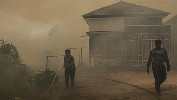 BREAKING: Asap Karhutla Tercekik Palangka Raya, 86 Hotspot Terdeteksi