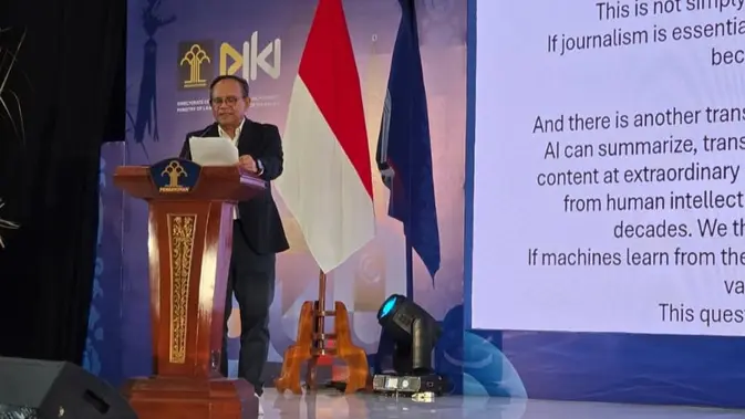 Ketua Dewan Serukan Perlindungan Karya Jurnalistik di Era Digital ASEAN