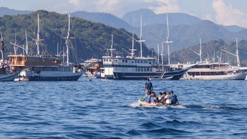 BREAKING: Gelombang 2,5 Meter Ancam Perairan Komodo, 10 Titik Rawan Dipetakan