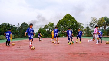 60 Anak Solok Selatan Kejar Mimpi Jadi Pesepakbola di SSB Kolonal