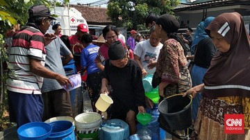 Kekeringan Landa Tangsel: 162 Keluarga di Keranggan Krisis Air Bersih