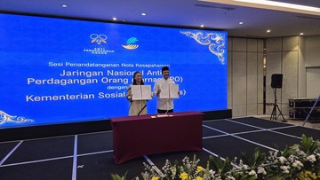 Kemensos Kunci Nota Kesepahaman Strategis dengan Jarnas TPPO untuk Rehabilitasi Korban