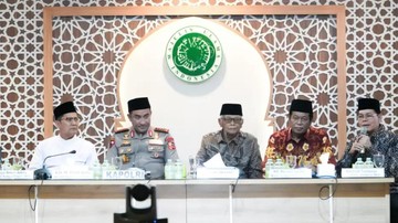 Kapolri Sambangi MUI, Titip Pesan Jaga Stabilitas Nasional