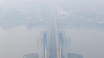 BREAKING: Kabut Asap Palembang Makin Parah, Warga Desak Penanganan Darurat