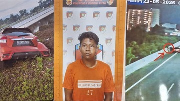 BREAKING: Polisi Gelar Rekonstruksi Pembunuhan Wanita di Tol Bogor
