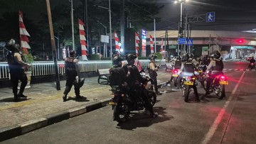 BREAKING: Balap Liar di Taman Mini Dibubarkan, 11 Pemuda Diamankan Polisi