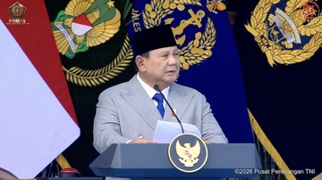 Prabowo Resmikan 204 Satuan Baru TNI, Enam Kodam Hadir