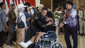 Breaking: 4 WNI Korban Sandera Bajak Laut Somalia Tiba di Indonesia