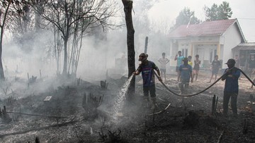 Karhutla Kalimantan Picu Asap Pekat, Kualitas Udara Capai Level Berbahaya