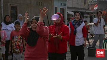 Ribuan Warga Menteng Padati Lomba HUT RI ke-81