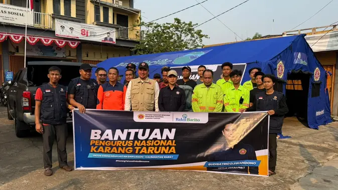 PNKT Kerahkan Personel Karang Taruna Bantu Padamkan Karhutla Sumatera-Kalimantan