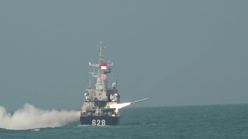 TNI Pamer Drone Kamikaze dan Rudal C-705 di Latihan Gabungan