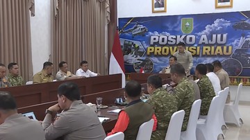Prabowo Perintahkan Sumur Bor Air untuk Padamkan Karhutla Riau