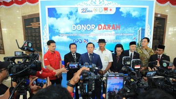 BREAKING: HUT Ke-22 DPD Gelar Donor Darah Serentak di 38 Provinsi