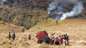 BREAKING: Kebakaran Bromo 120 Ha Dipicu Ulah Manusia
