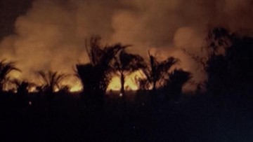 Karhutla di Lamandau Mencekam, Api Hampir Bakar Gardu Induk PLN